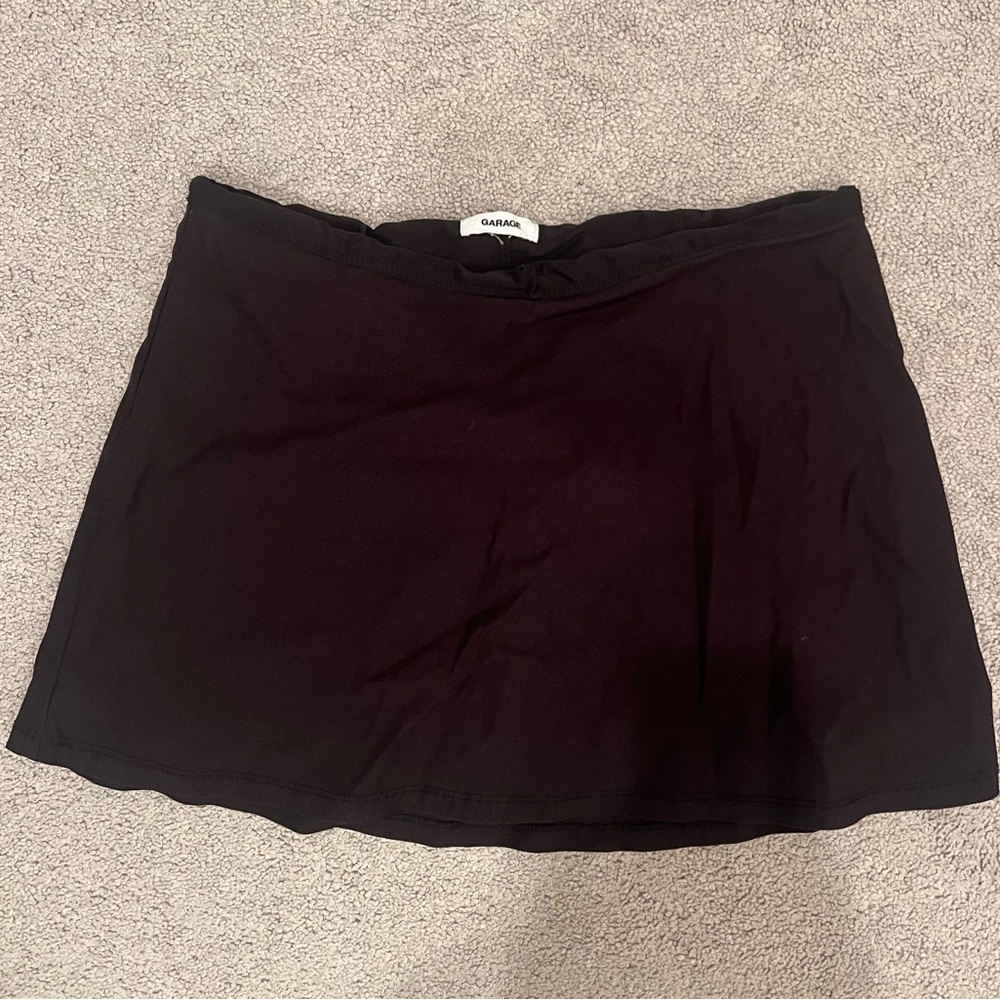 Garage Black Mini Women's Skirt